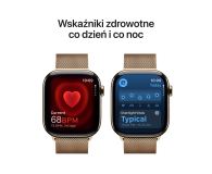 Apple Watch 10 42/Złoty Tytan/Złota Bransoleta  LTE - 1278215 - zdjęcie 5